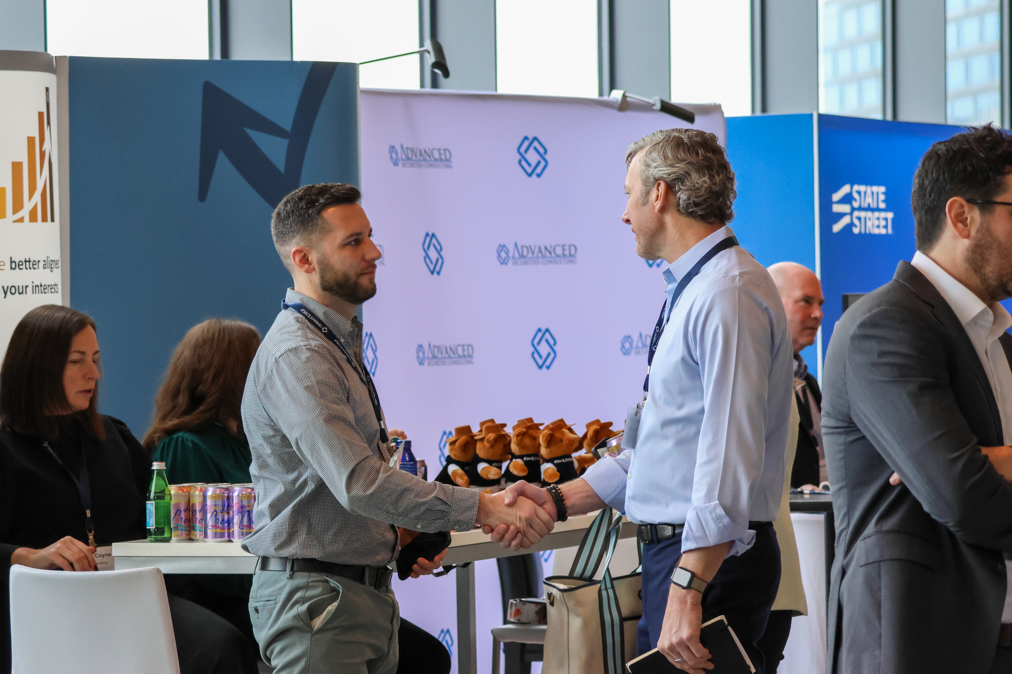 Attendees of IRE forum