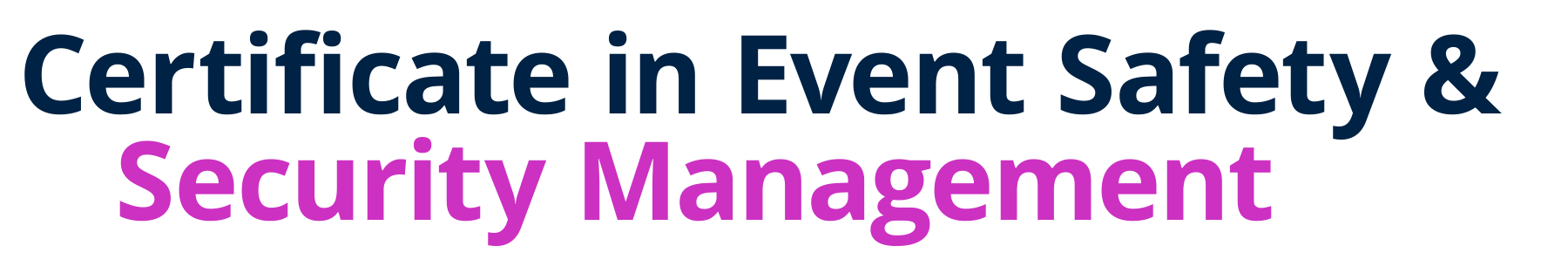 event security certification