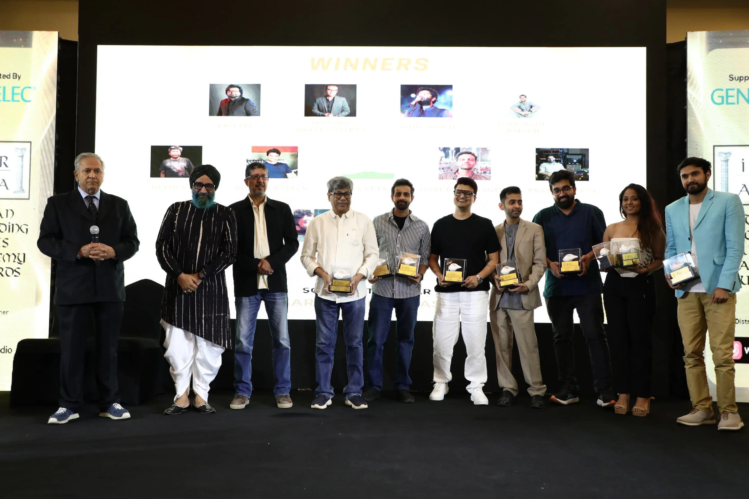 Shadab Rayeen, Harjot Kaur, Aaroh Velankar, Aniruddh Anantha, Ashwin Kulkarni, DJ Phukan, Pranav Gupta - Song of the Year
