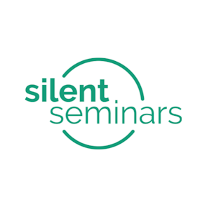 Silent Seminars logo – MEES 2025 Exhibitor offering wireless headsets and silent conference tech
