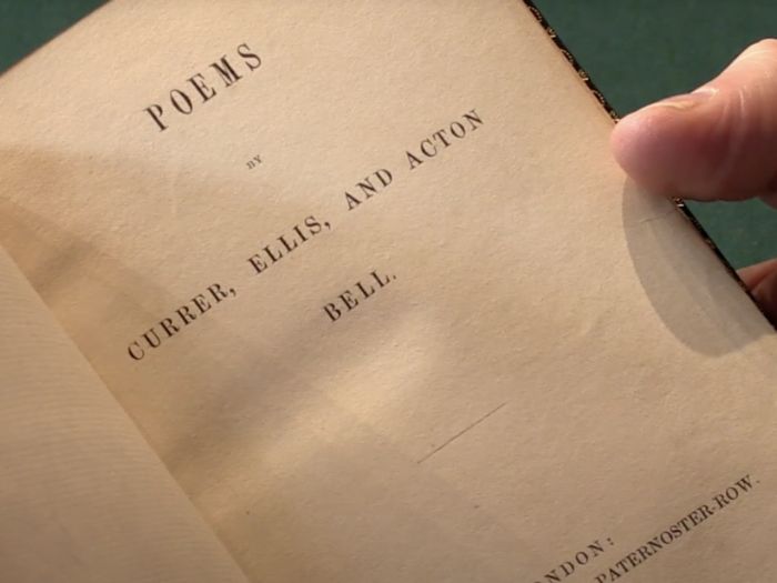 Image of Poems by Currer, Ellis, and Acton Bell