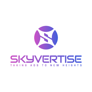 Skyvertise logo – MEES 2025 Exhibitor delivering innovative digital signage solutions and advertising technology
