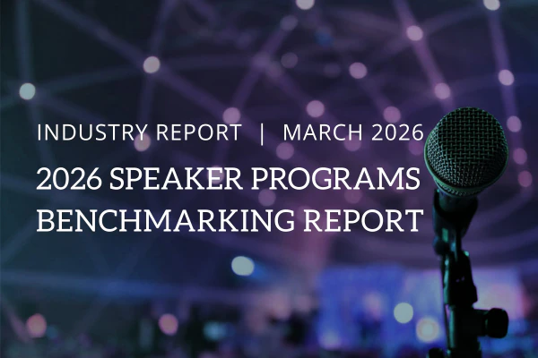 2026 Speaker Programs Benchmarking Report