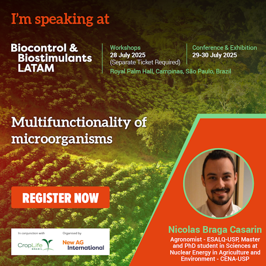 Agronomist - ESALQ-USP, Master and PhD student in Sciences at Nuclear Energy in Agriculture and Environment - CENA-USP