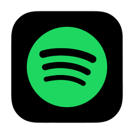 Spotify logo with rounded edges