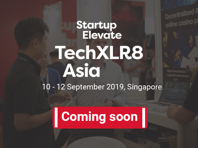 Startup Elevate at TechXLR8 booking page is coming soon