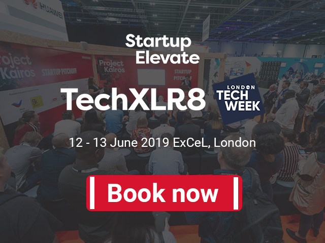 Startup Elevate at TechXLR8 booking page