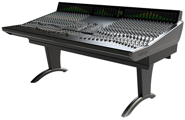 Solid State Logic (SSL) Origin large-format analogue console featuring classic in-line design, hybrid DAW integration, and advanced routing controls.