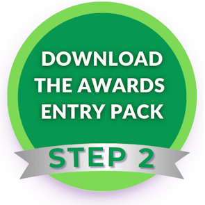 Saudi Event Awards Step 2 – Download the Awards Entry Pack green badge icon