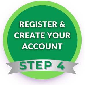 Saudi Event Awards Step 4 – Register and Create Your Account badge icon