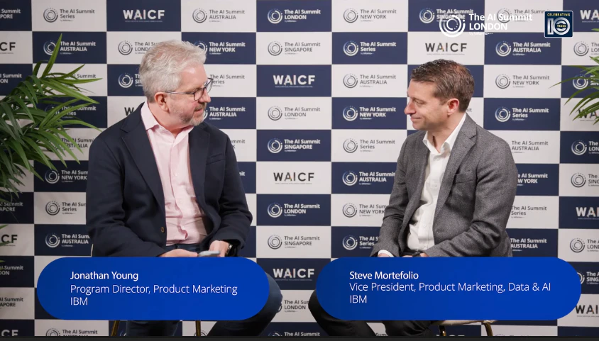 with Steve Mortefolio, Vice President, Product Marketing, IBM Data & AI
