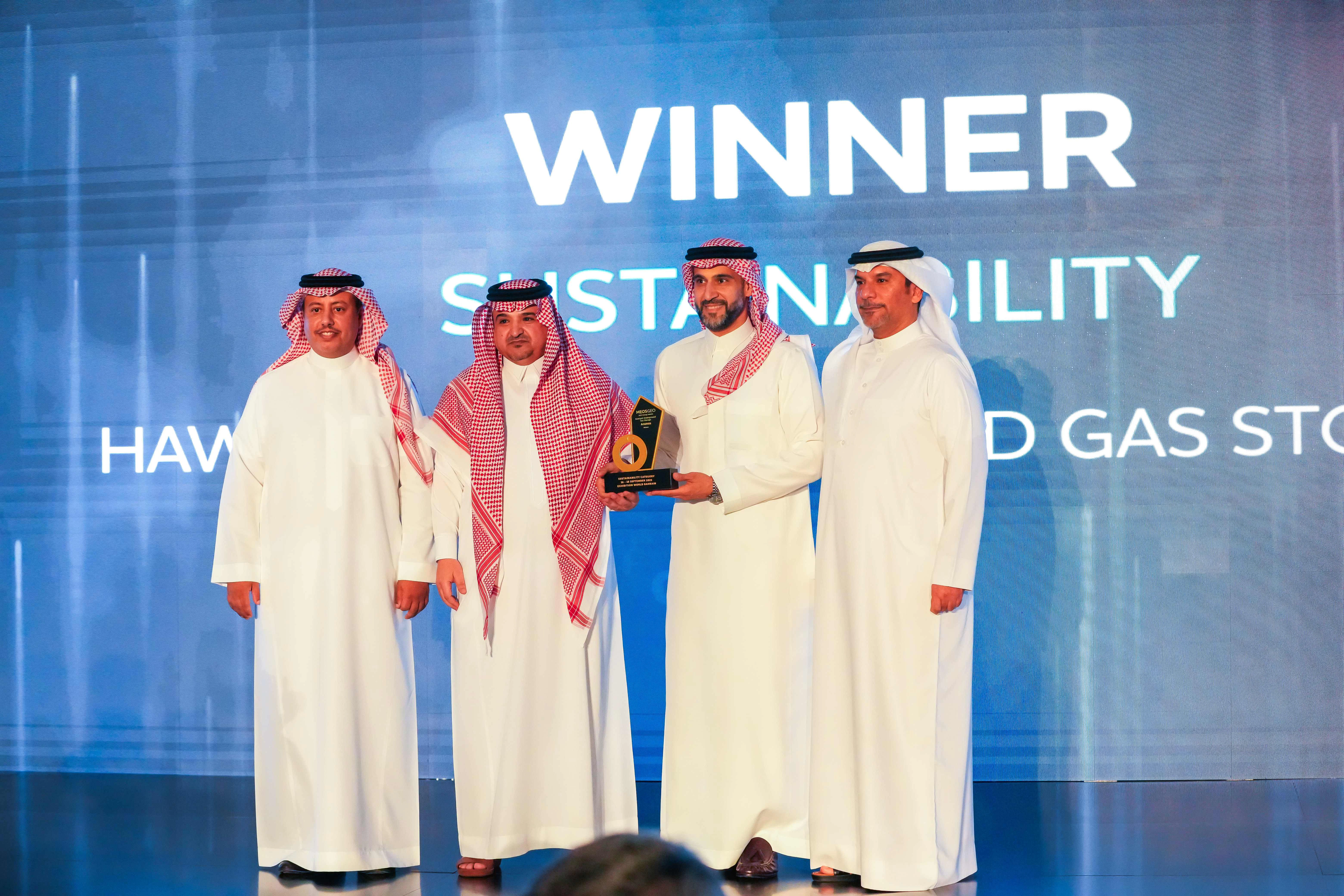 MEOS GEO 2025 Energy Awards Sustainability Award Winner