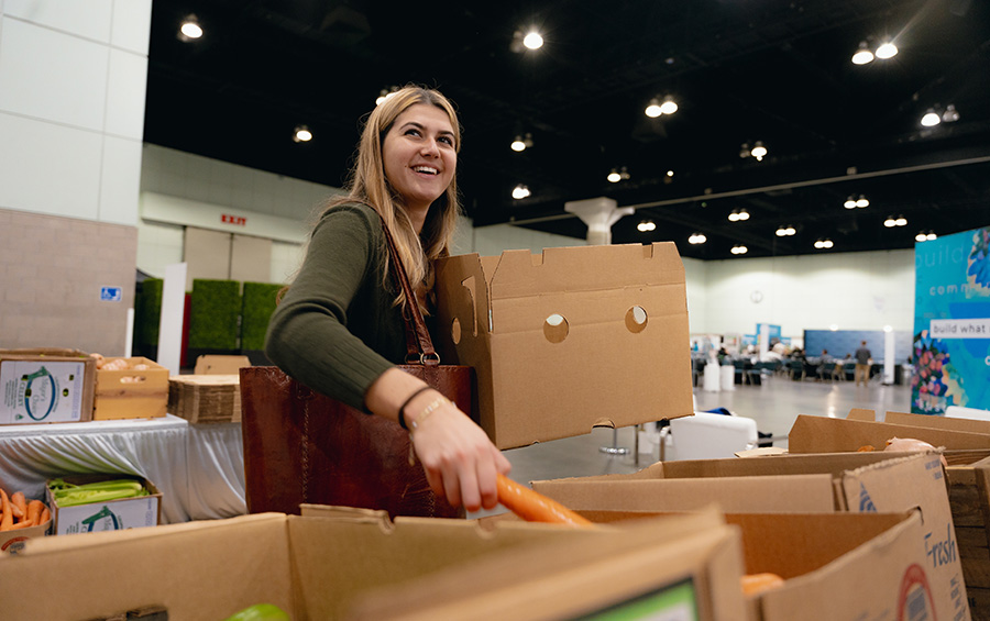 Sustainability hub on the Expo Floor
