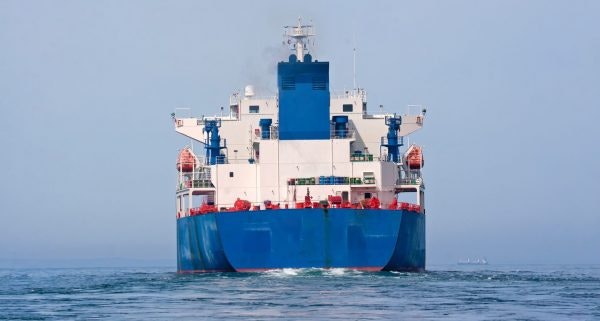 Tanker sailing