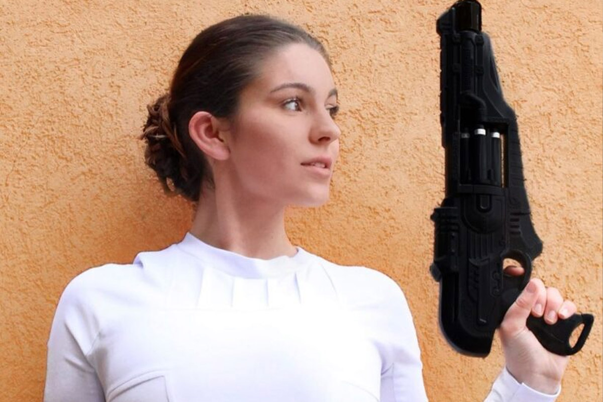 Taya Miller dressed as Padme Amidala