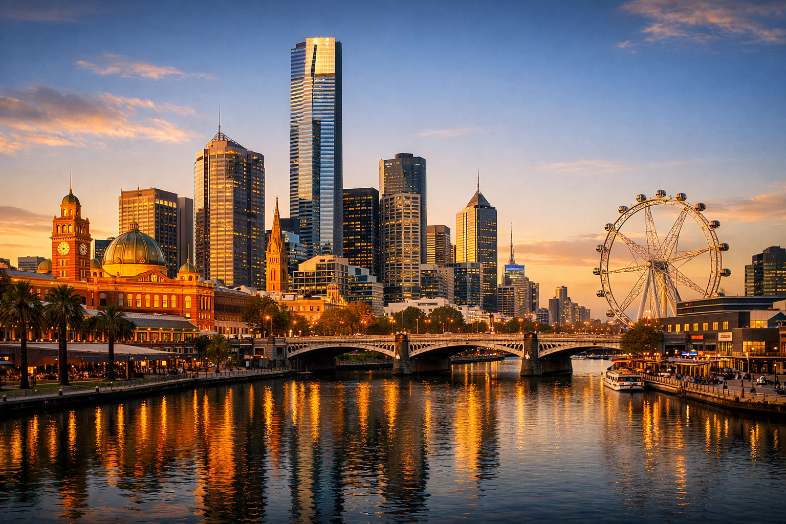 The AI Summit Australia - Melbourne Skyline