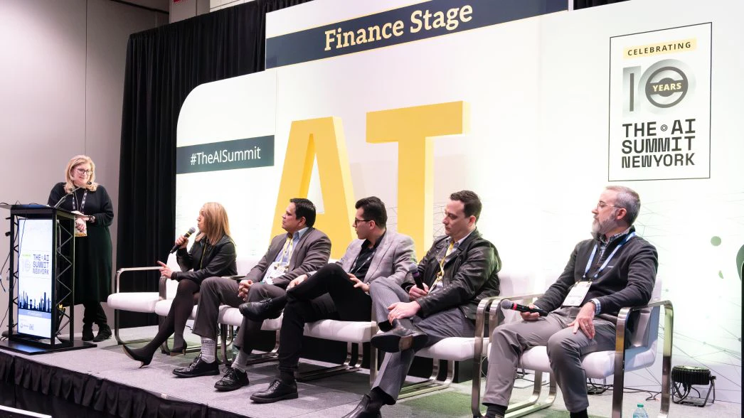 The AI Summit New York - finance stage