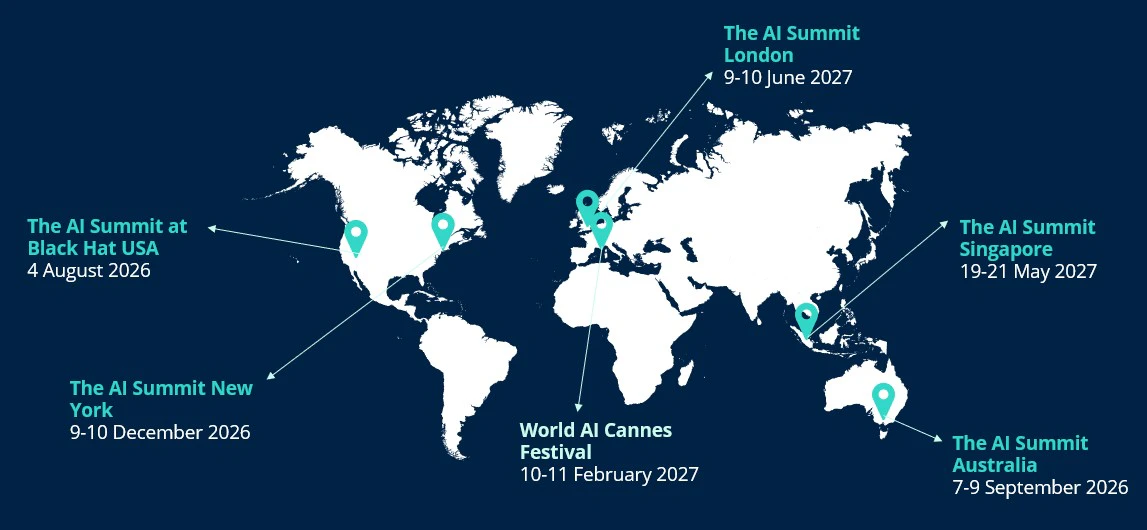 The AI Summit Series - World Map