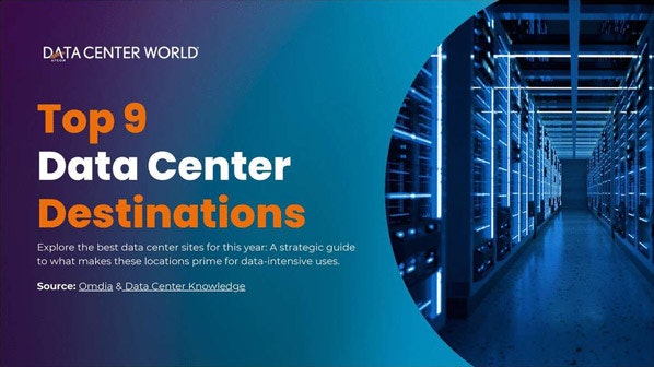 Top 9 Data Center Destinations cover