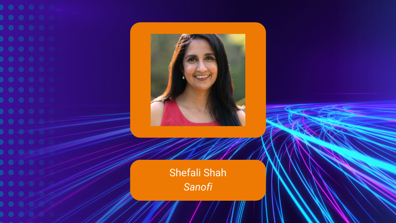 Speaker Shefali Shah from company Sanofi: Headshot.