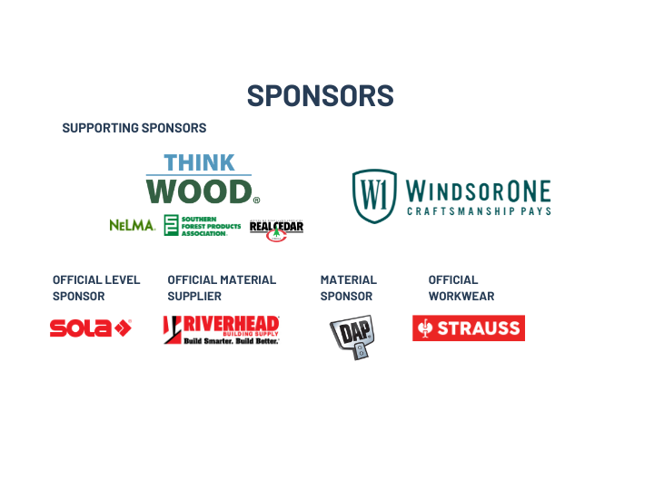 Building Clinic Sponsors