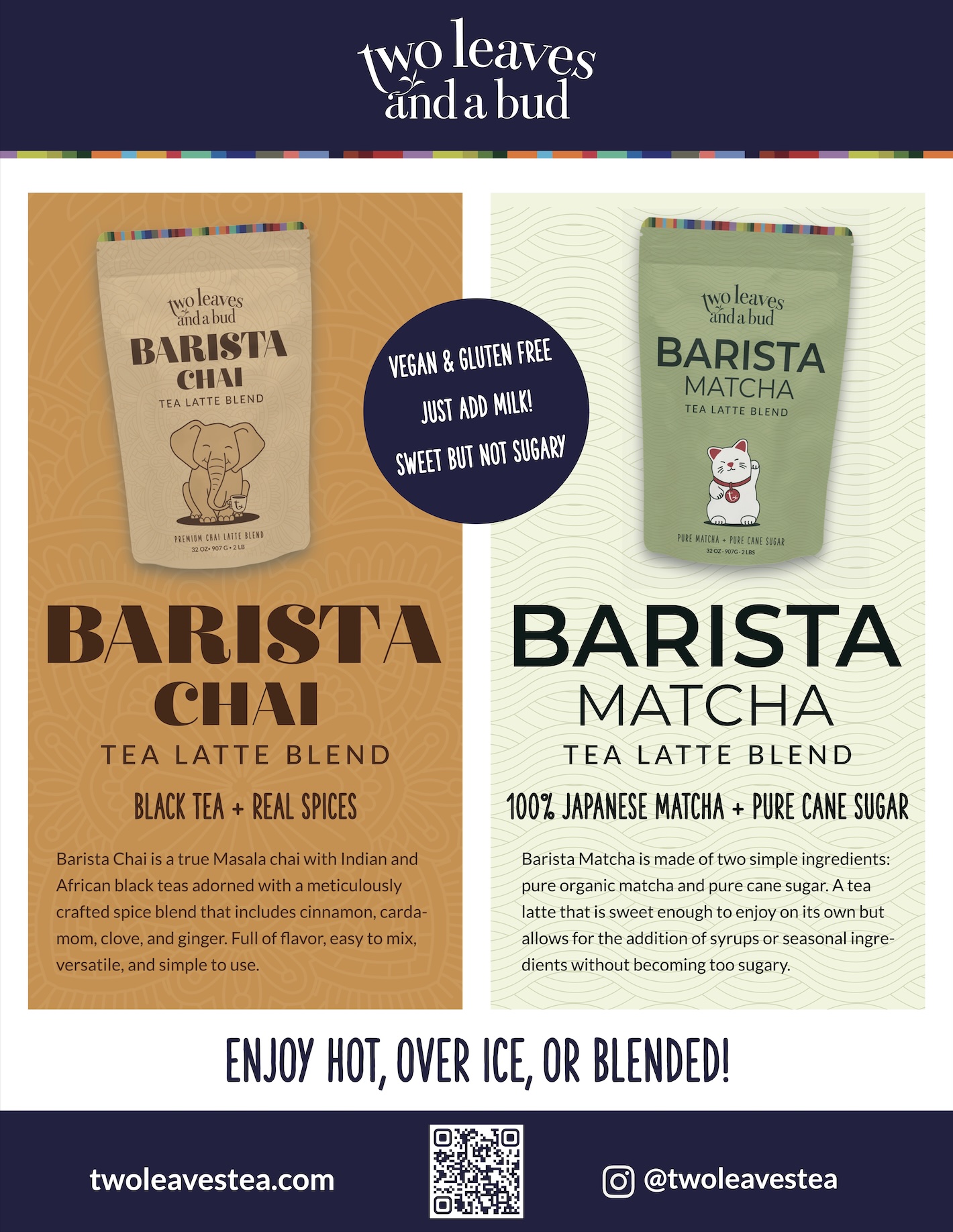 Two Leaves and a Bud