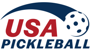 USA Pickleball logo.