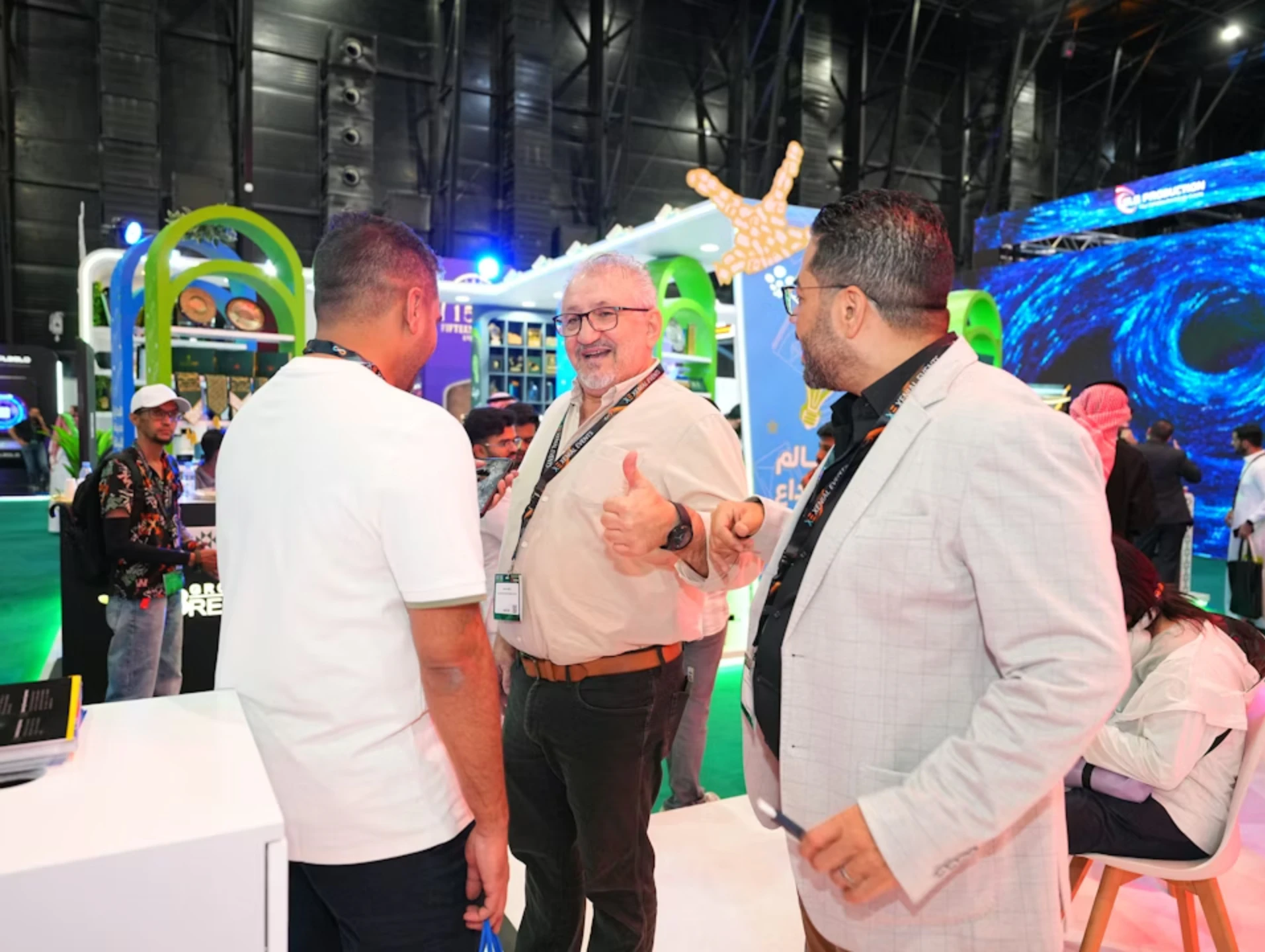 Networking at Saudi Event Show