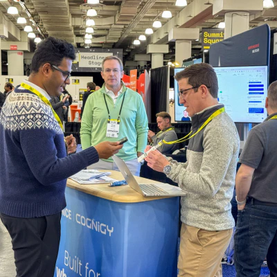 Disccusion with attendees at The AI Summit New York 2025