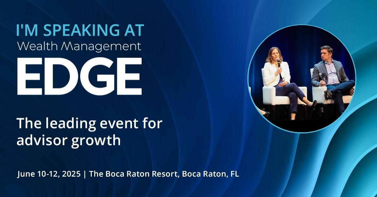Speaker social card for Wealth Management EDGE 2025