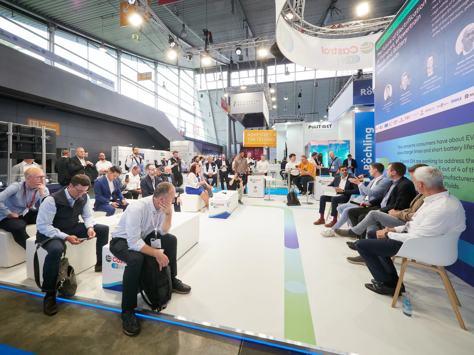 Guided tour at The Battery Show Europe
