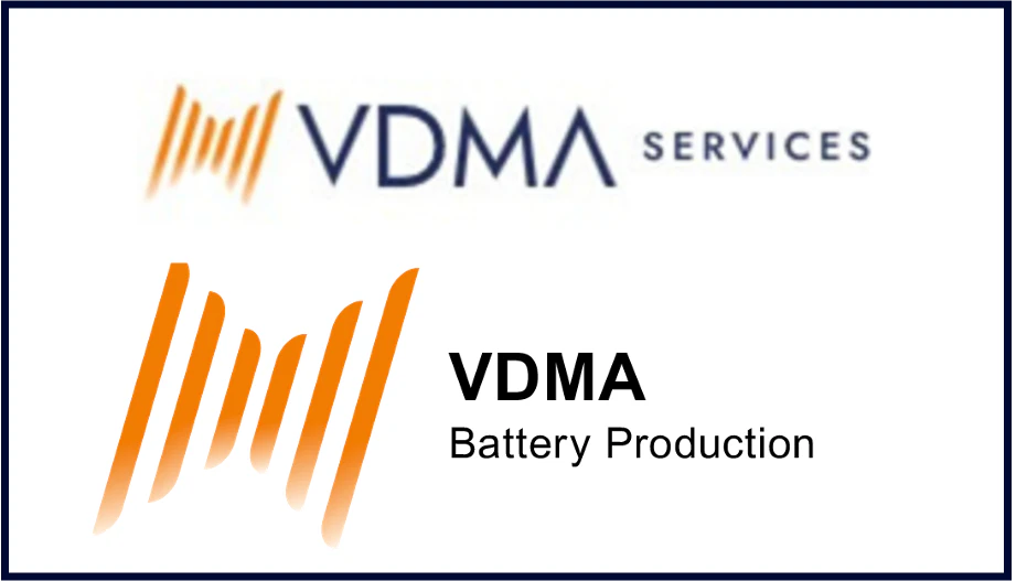 VDMA Services and Battery Production logos