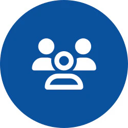 <p>Connect with the right people</p>