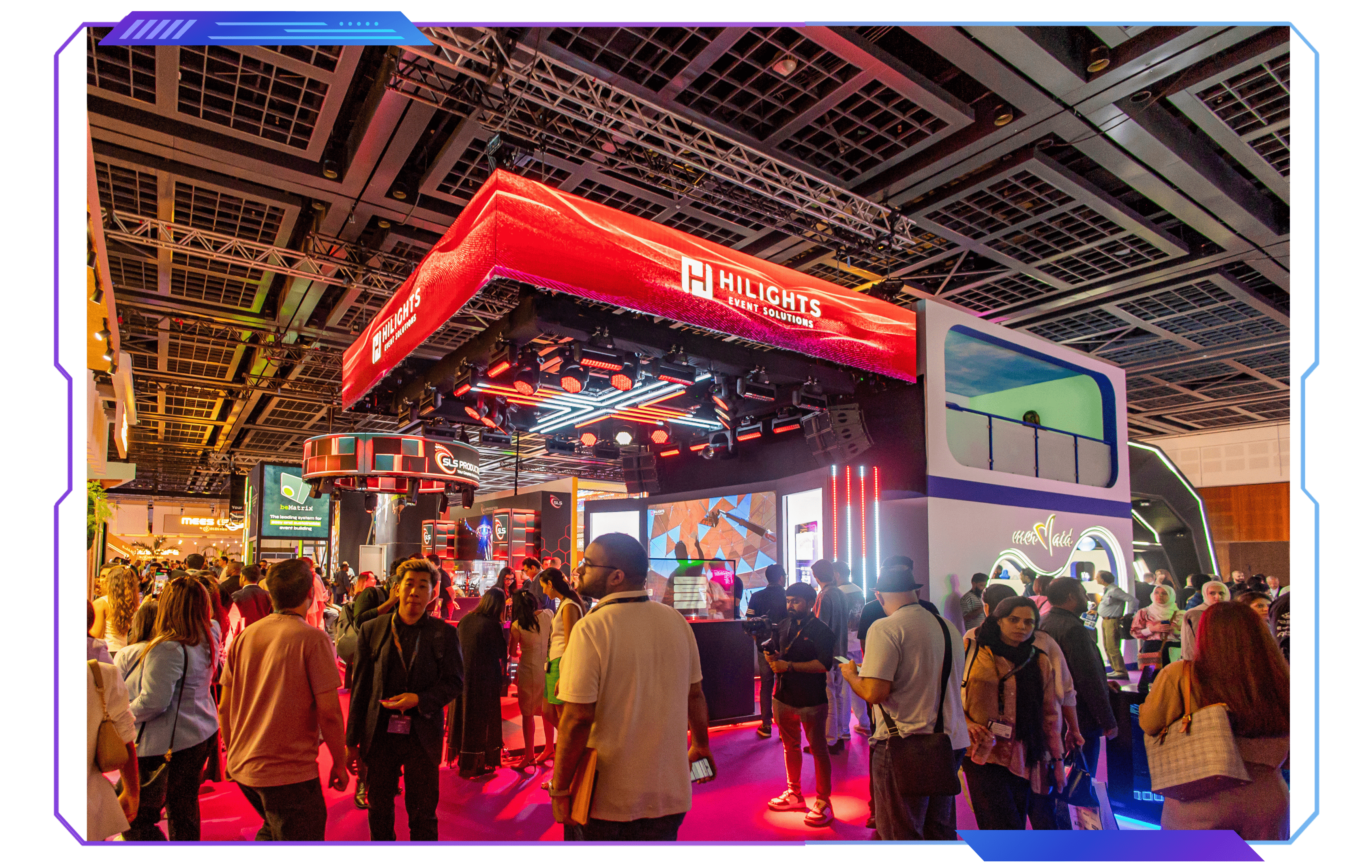 Attendees networking on the Middle East Event Show (MEES) 2026 show floor with 6,000+ event professionals and industry leaders in Dubai.