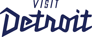 Visit Detroit logo.