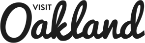 Visit Oakland logo.