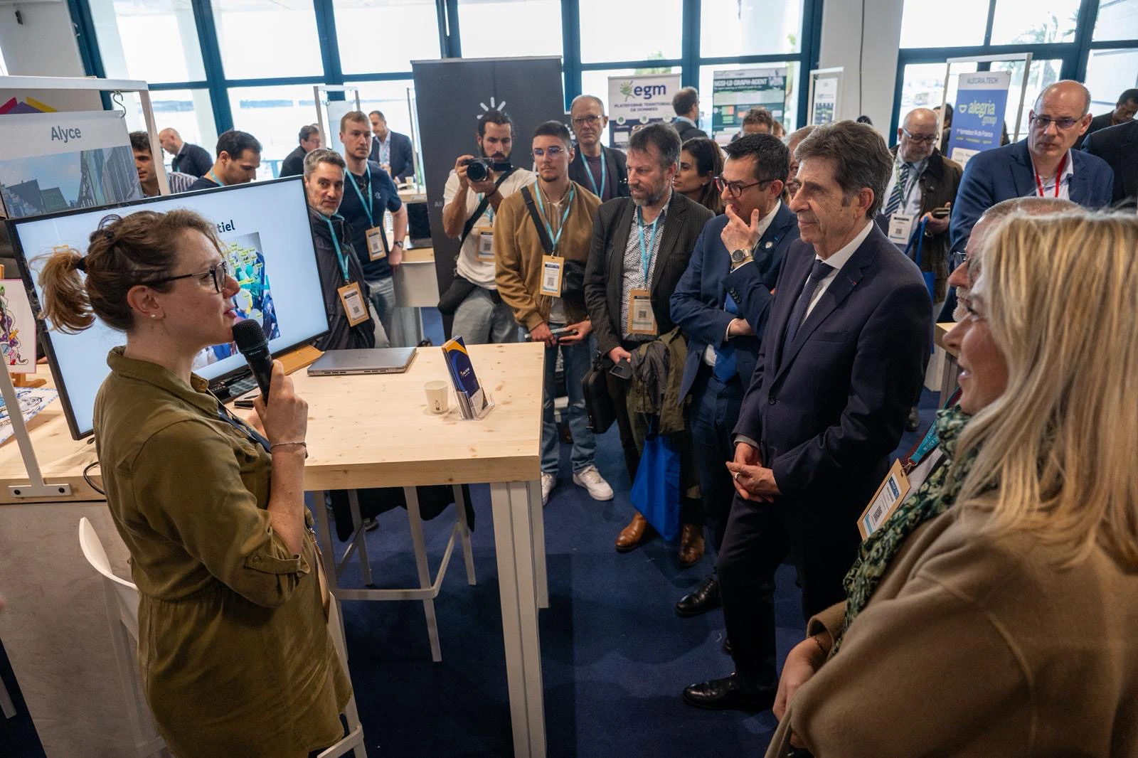 The AI Summit London conference and expo - reg desk