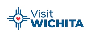 Visit Wichita logo.