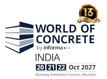 World of Concrete India 2027 — Bombay Exhibition Centre, Mumbai, Maharashtra, India