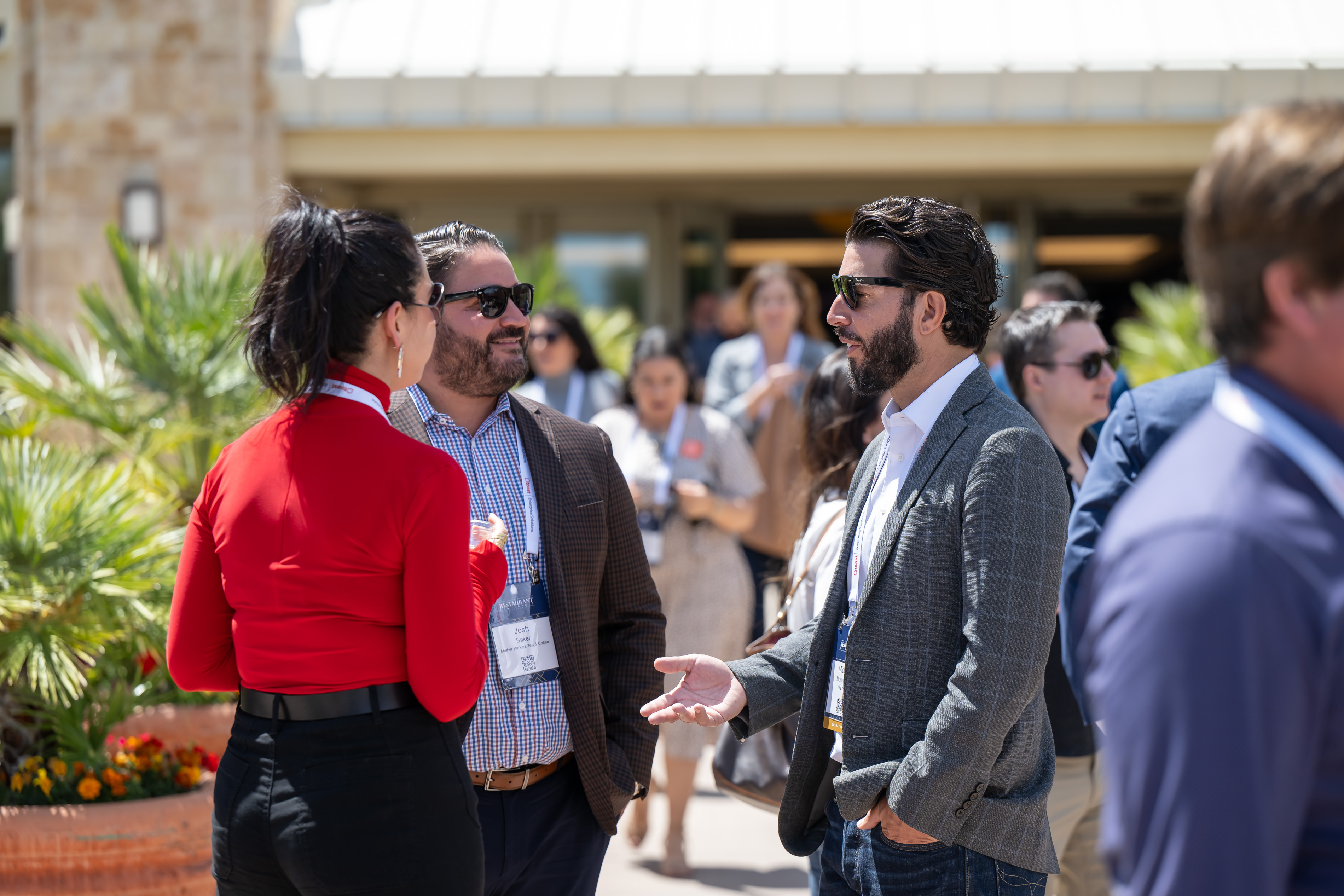 Image of attendees mingling at the 2024 RLC conference