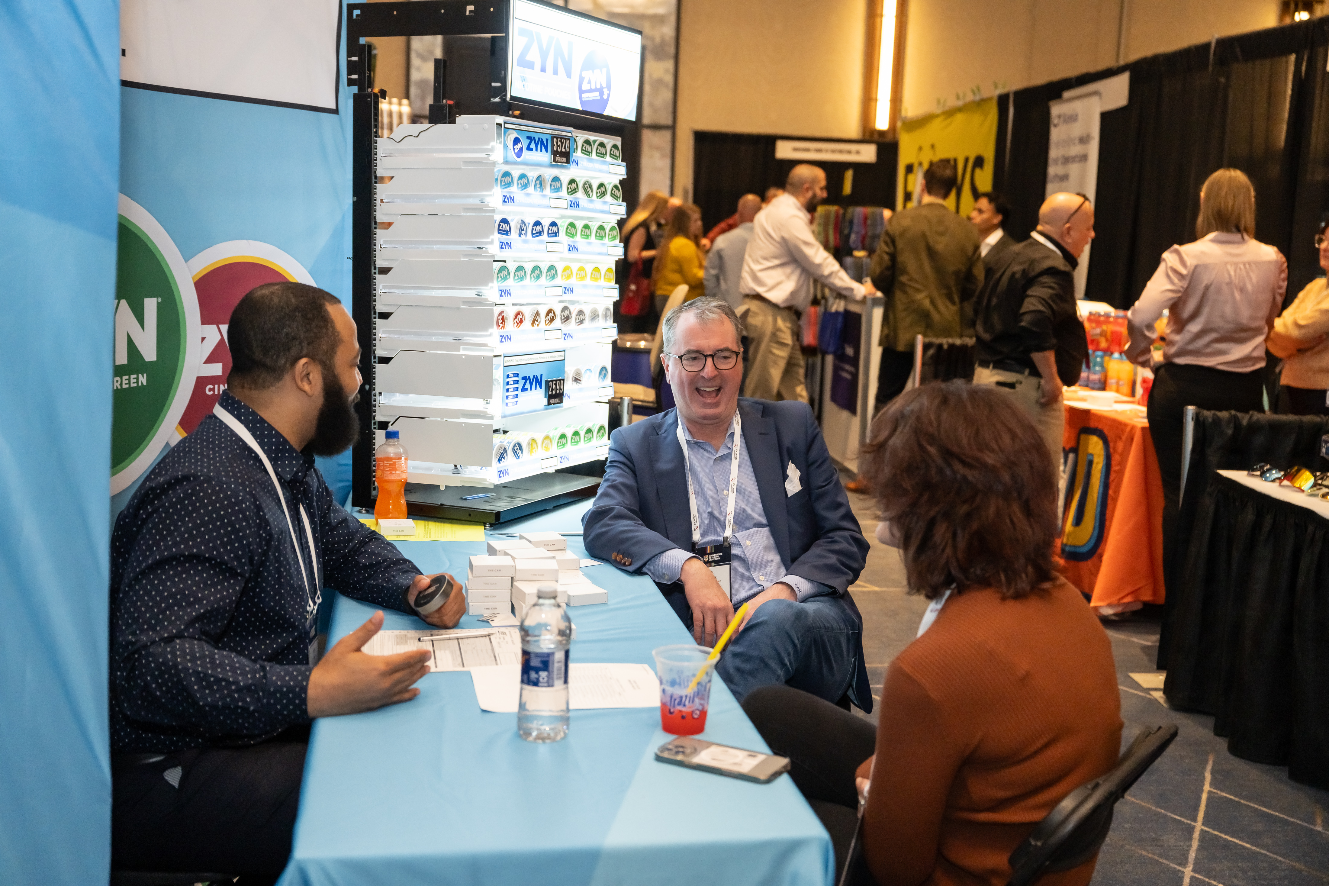 2025 CRU attendees networking