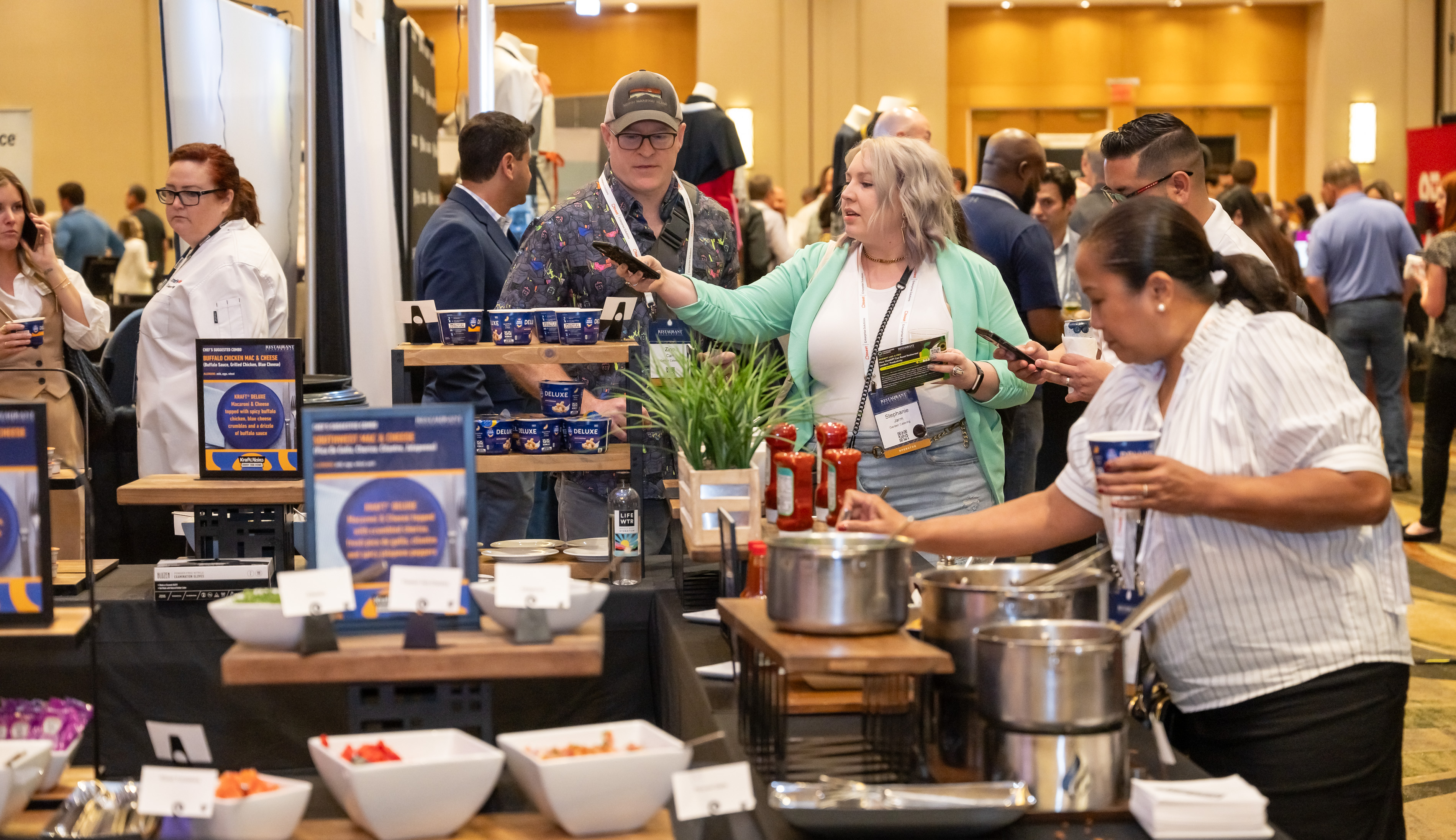 Images of attendees from 2024 RLC conference in the RLC Marketplace