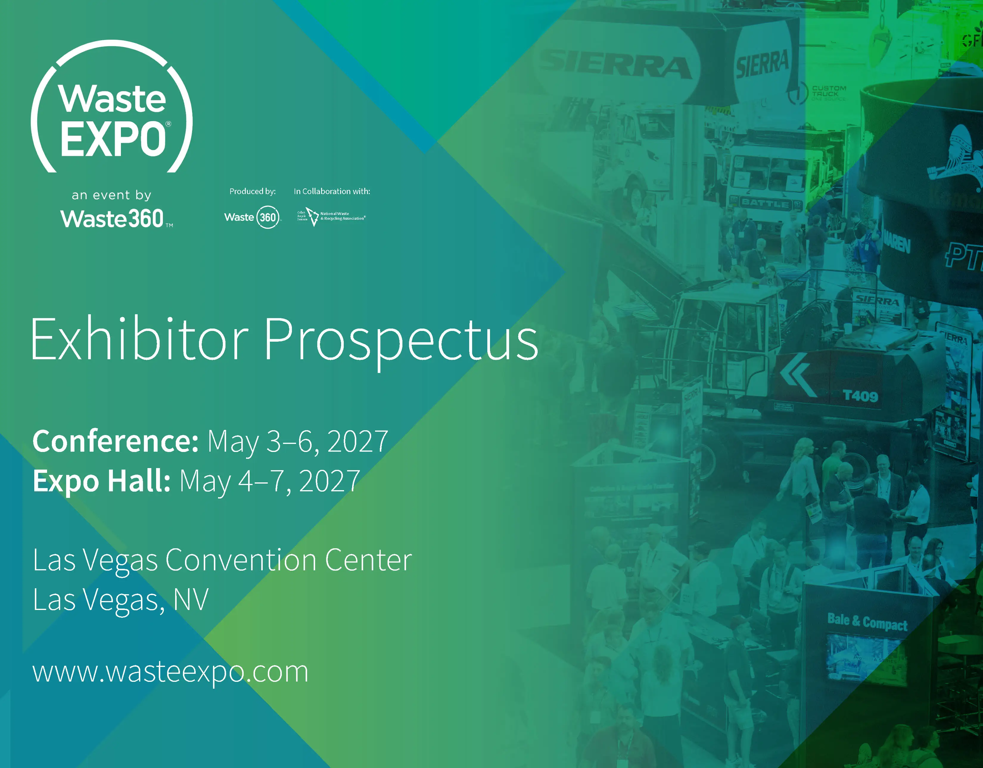 Exhibitor Prospectus Front Page