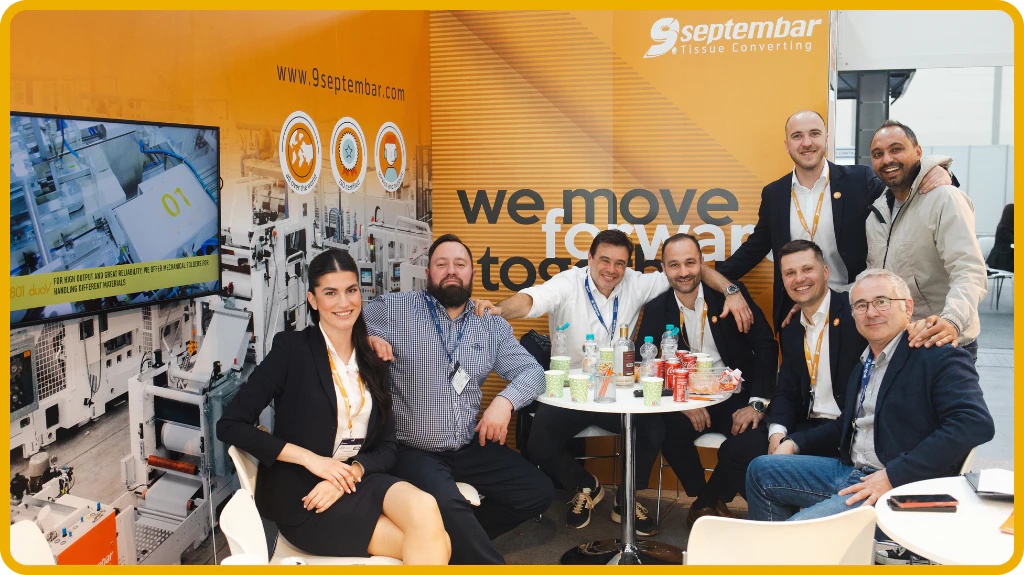 Networking at Tissue World