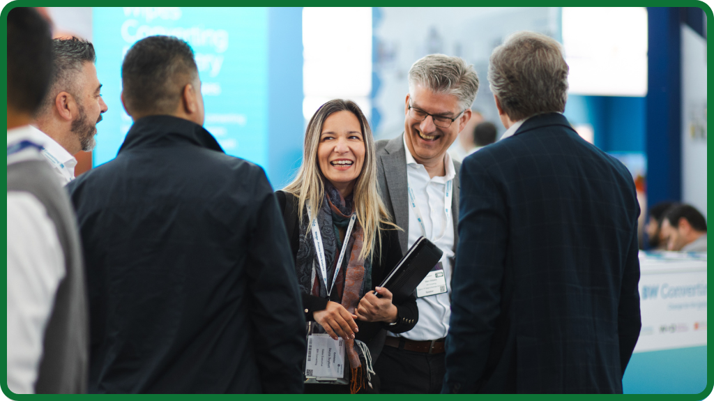 Networking at Tissue World