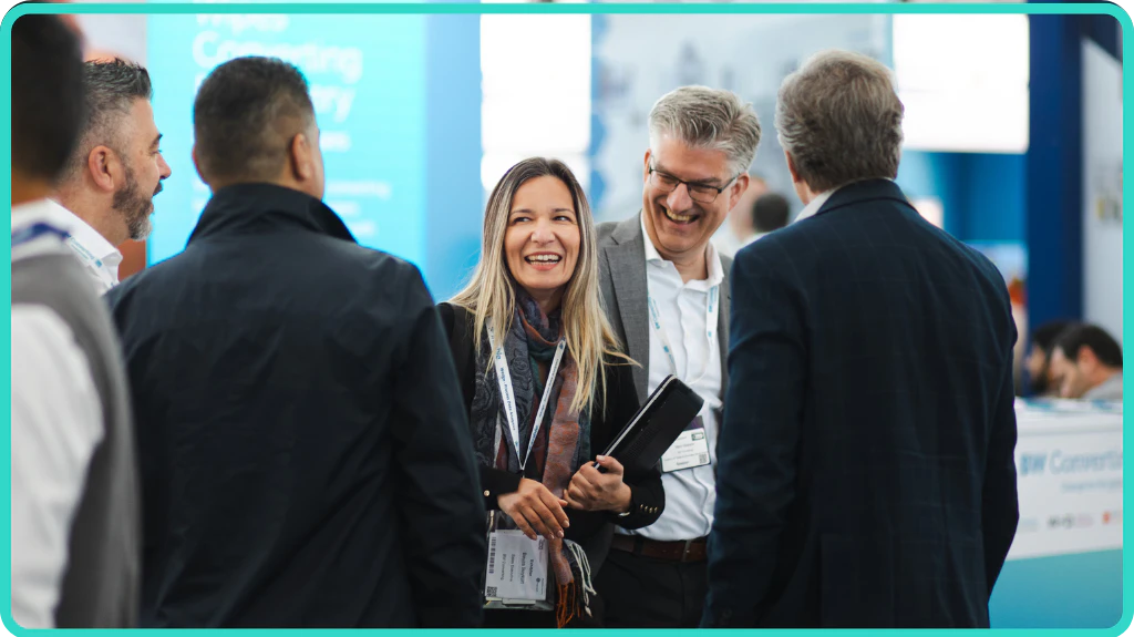 Networking at Tissue World