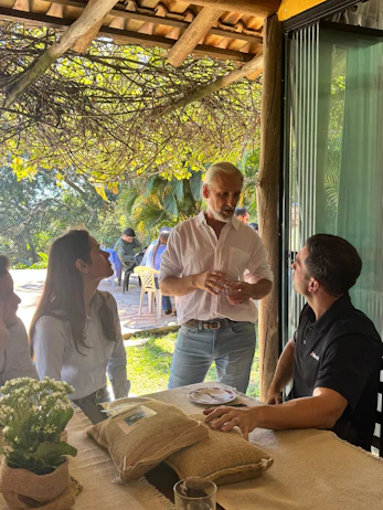 Field visit to Sitio Flor du Lua during Coffee LATAM 2026