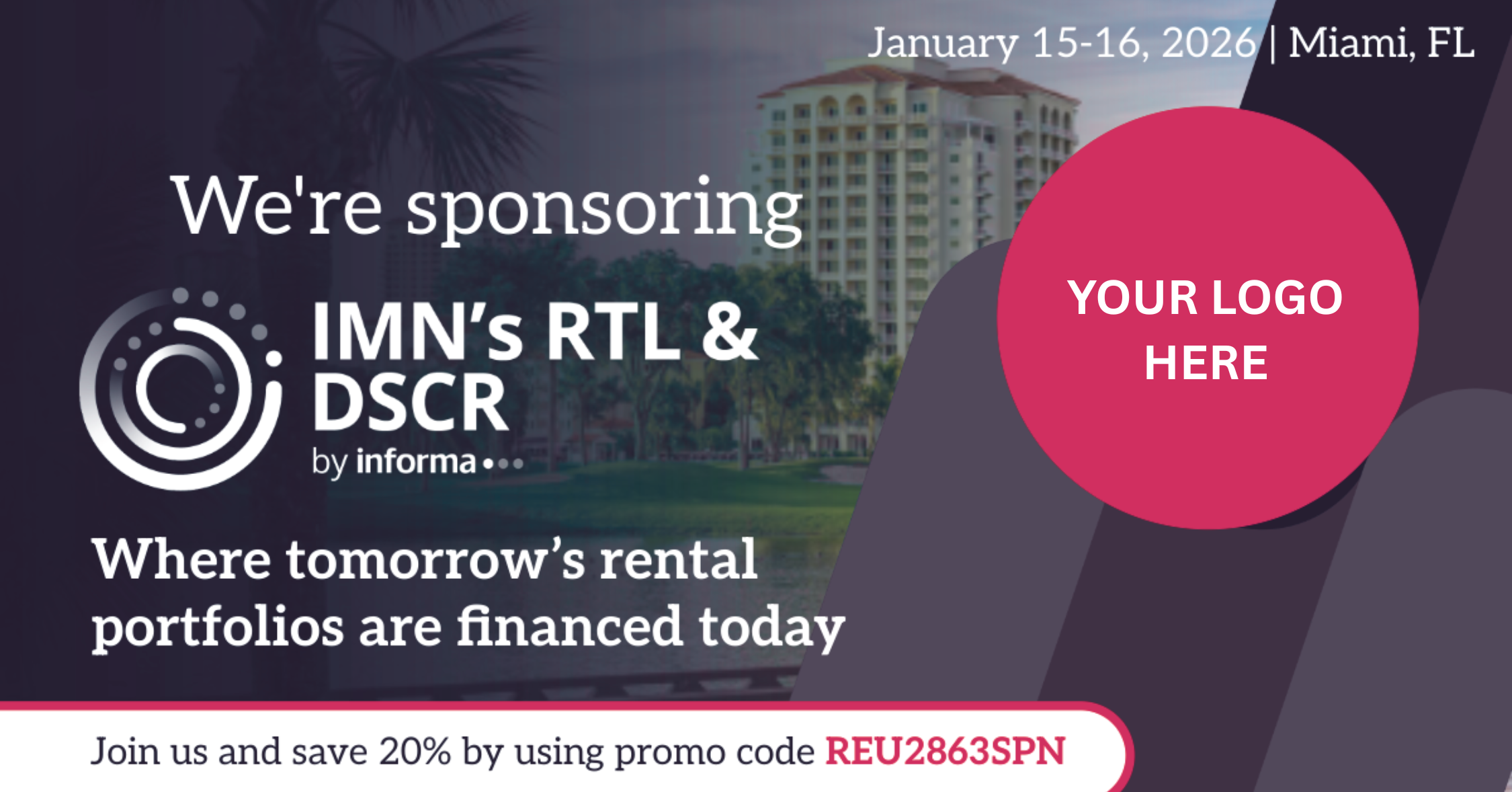RTL & DSCR Marketing Banner for Sponsors
