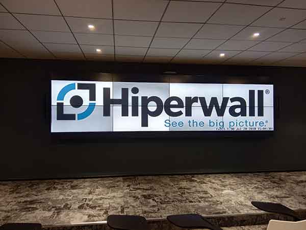 At Yes Bank Allwave AV installed A Videowall at pride room and reception area and Hiperwall in all other training rooms followed by cue controller