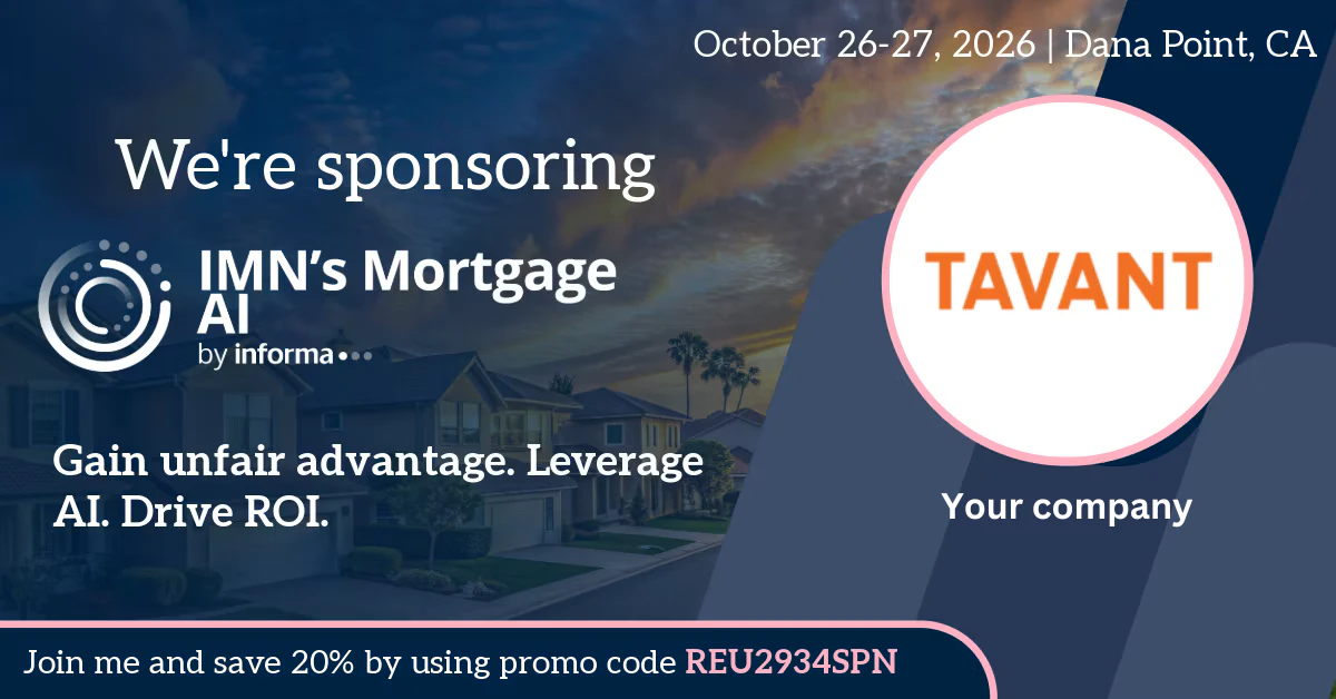 Mortgage AI Marketing Banner for Sponsors